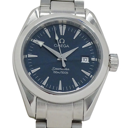 OMEGA オメガ シーマスター アクアテラ 2577.80 レディース 腕時計 クオーツ SS 磨き済み【中古】