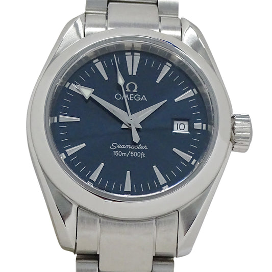OMEGA オメガ シーマスター アクアテラ 2577.80 レディース 腕時計 クオーツ SS 磨き済み【中古】