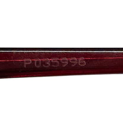 BVLGARI ブルガリ フォックス サングラス ボルドー クリア 50□19 140 レディース 【中古】