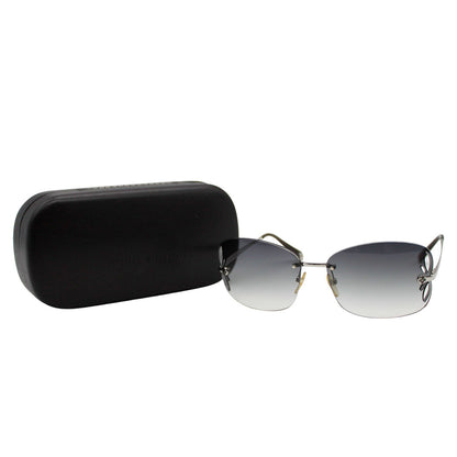 LOUIS VUITTON ルイ・ヴィトン リリー ティアドロップ サングラス グレー Z0308U メタル メンズ 【中古】