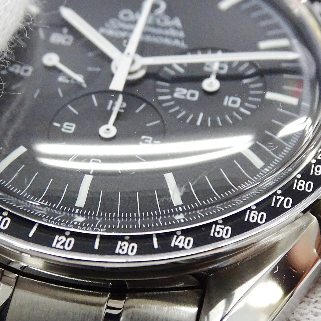 OMEGA オメガ スピードマスター ST145.0022 メンズ 腕時計 プロフェショナル 手巻き SS 磨き済み【中古】