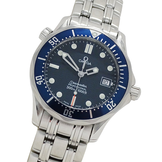 OMEGA オメガ シーマスター 2561.80 ボーイズ 腕時計 クオーツ QZ ステンレス 磨き済み【中古】