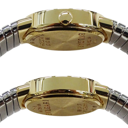 BVLGARI ブルガリ ブルガリブルガリ トゥボガス BB232T レディース 腕時計 クオーツ QZ 750YG 18K SS 磨き済み【中古】