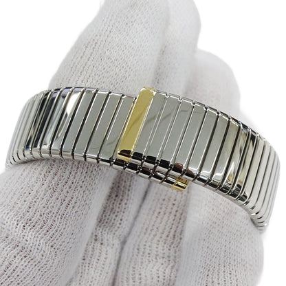 BVLGARI ブルガリ ブルガリブルガリ トゥボガス BB232T レディース 腕時計 クオーツ QZ 750YG 18K SS 磨き済み【中古】