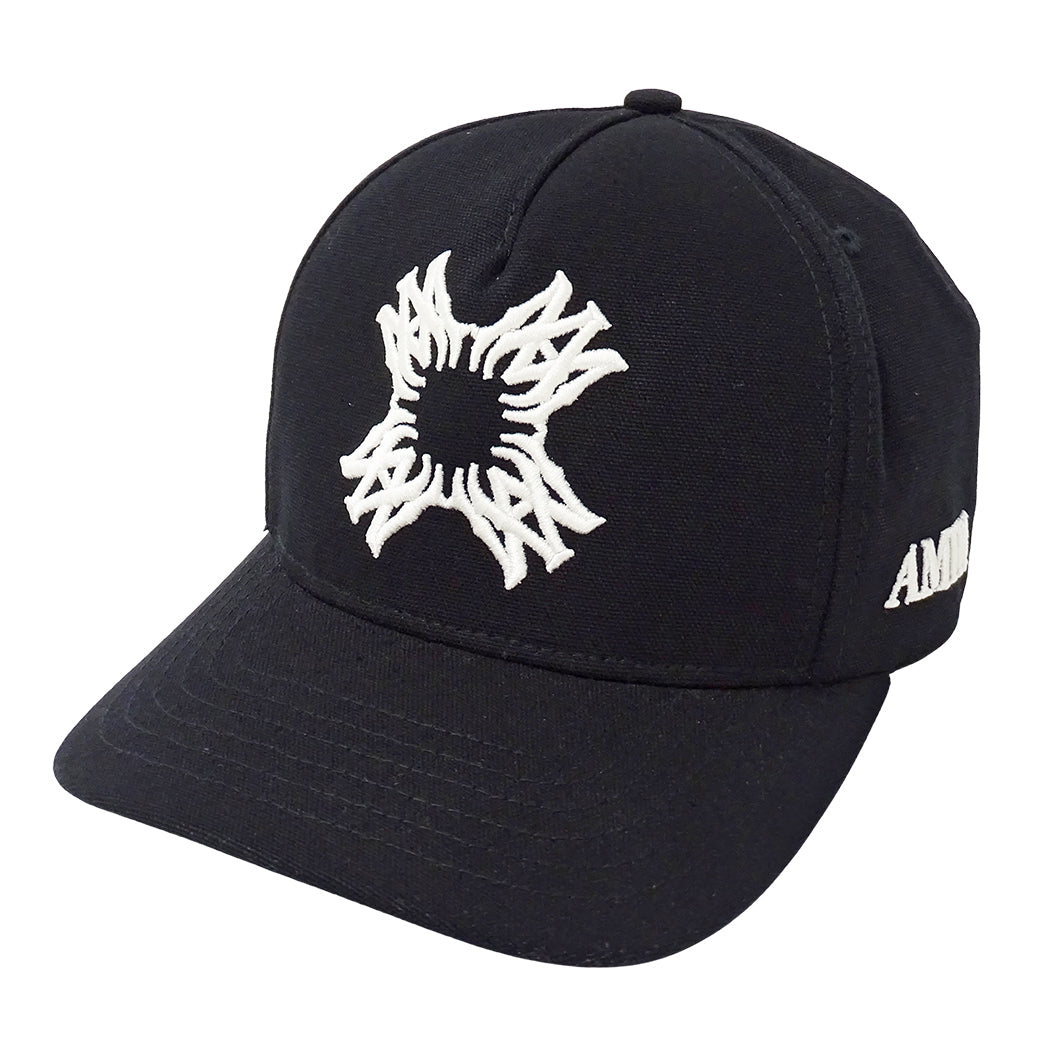 AMIRI アミリ キャップ ブラック コットン メンズ 【中古】