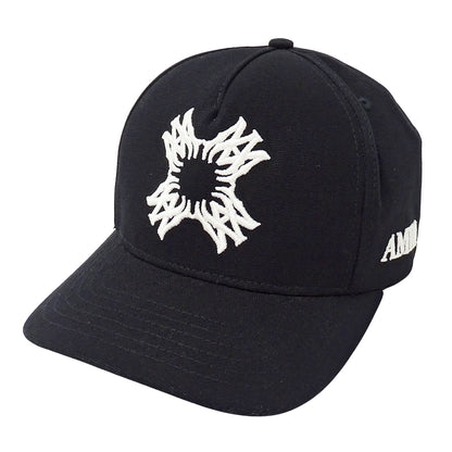 AMIRI アミリ キャップ ブラック コットン メンズ 【中古】
