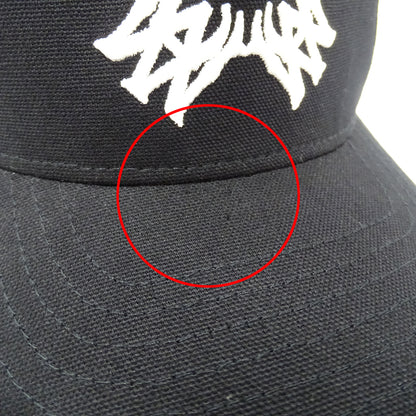 AMIRI アミリ キャップ ブラック コットン メンズ 【中古】