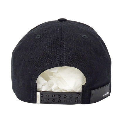 AMIRI アミリ キャップ ブラック コットン メンズ 【中古】
