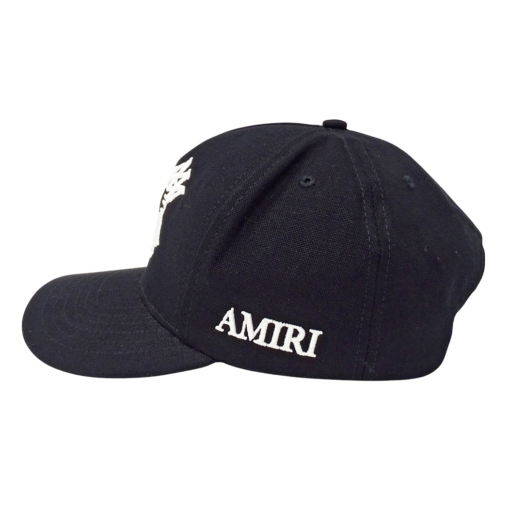 AMIRI アミリ キャップ ブラック コットン メンズ 【中古】