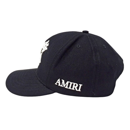 AMIRI アミリ キャップ ブラック コットン メンズ 【中古】
