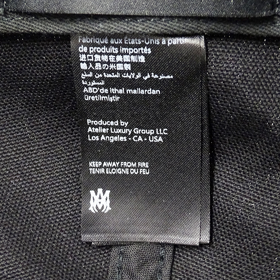 AMIRI アミリ キャップ ブラック コットン メンズ 【中古】