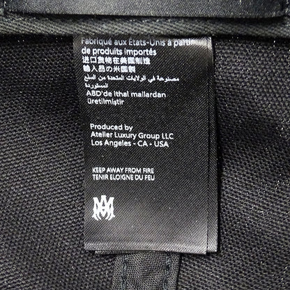 AMIRI アミリ キャップ ブラック コットン メンズ 【中古】