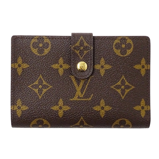 LOUIS VUITTON ルイ・ヴィトン ポルトフォイユ ヴィエノワ 二つ折り財布 モノグラム M61674 レディース 【中古】