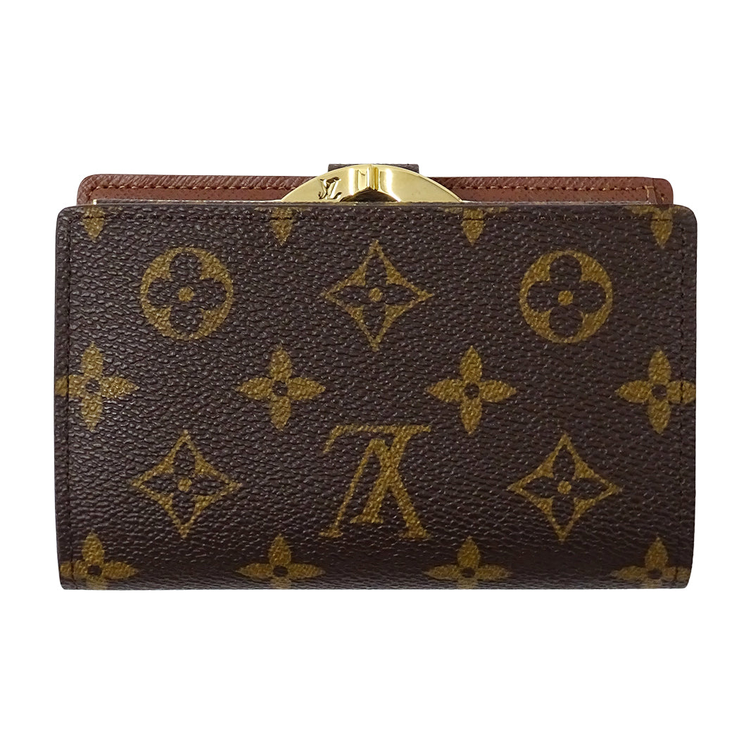 LOUIS VUITTON ルイ・ヴィトン ポルトフォイユ ヴィエノワ 二つ折り財布 モノグラム M61674 レディース 【中古】