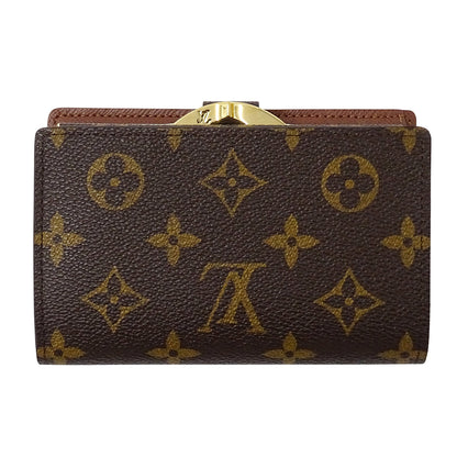 LOUIS VUITTON ルイ・ヴィトン ポルトフォイユ ヴィエノワ 二つ折り財布 モノグラム M61674 レディース 【中古】