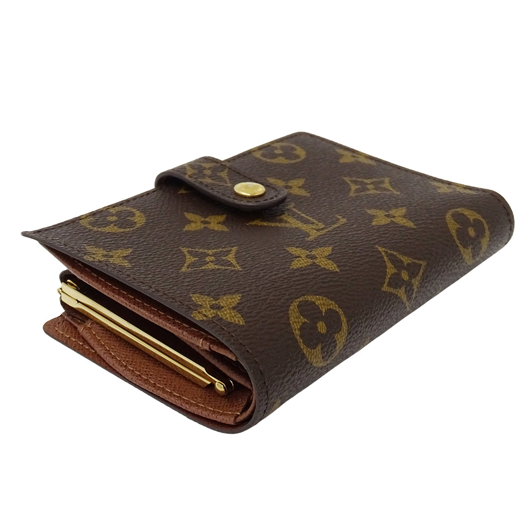 LOUIS VUITTON ルイ・ヴィトン ポルトフォイユ ヴィエノワ 二つ折り財布 モノグラム M61674 レディース 【中古】