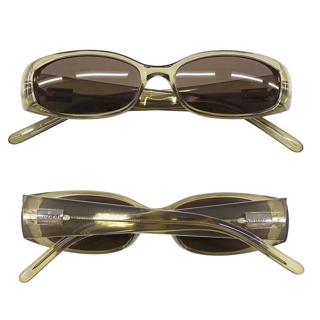 GUCCI グッチ サングラス クリア GG2451/S アセテート レディース メンズ 【中古】