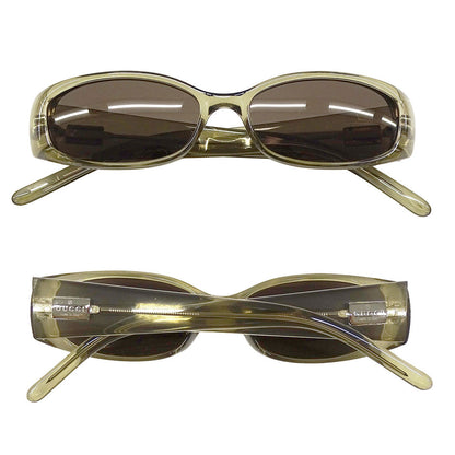 GUCCI グッチ サングラス クリア GG2451/S アセテート レディース メンズ 【中古】
