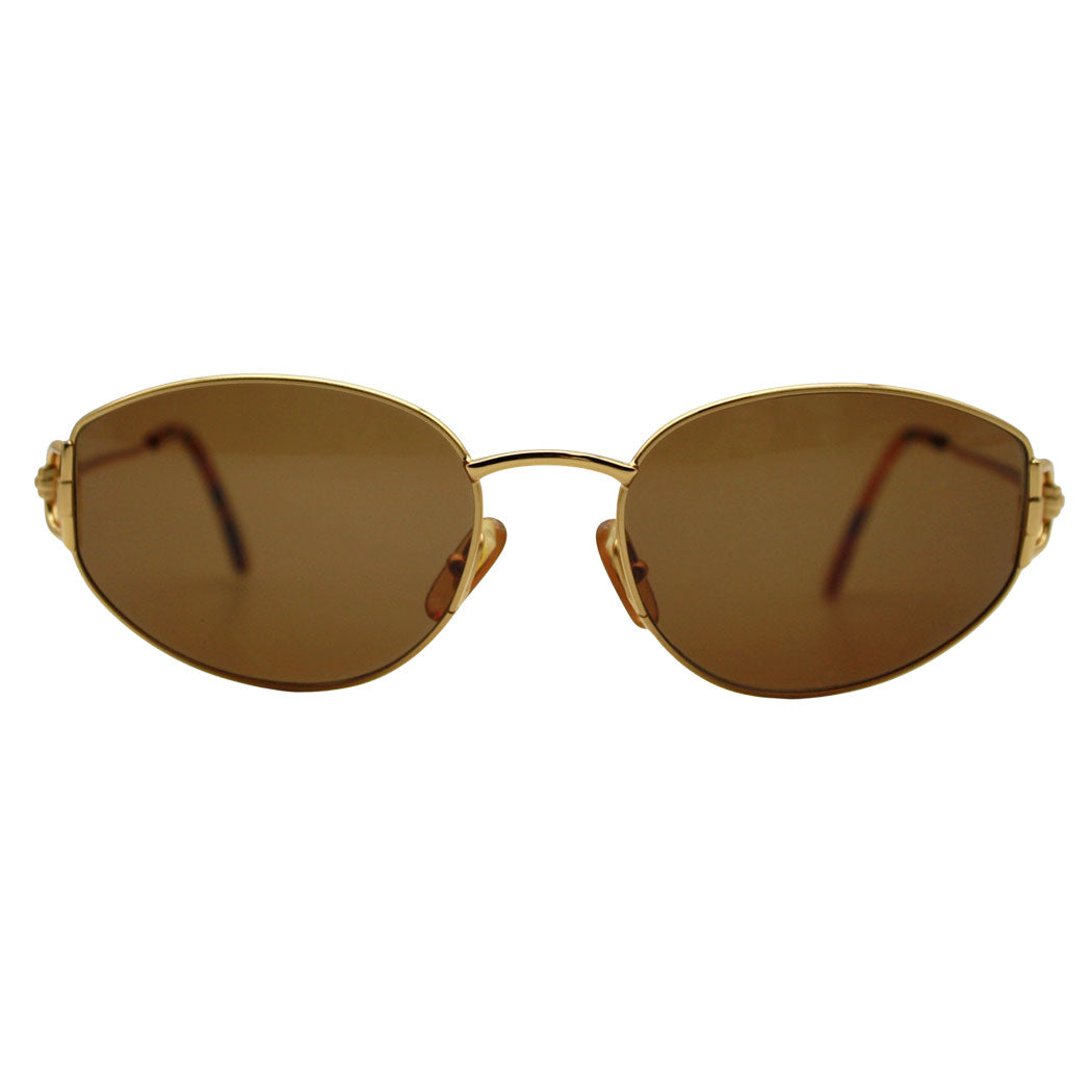 GUCCI グッチ GG サングラス ブラウン ゴールド GG2600/ｓ レディース メンズ 【中古】