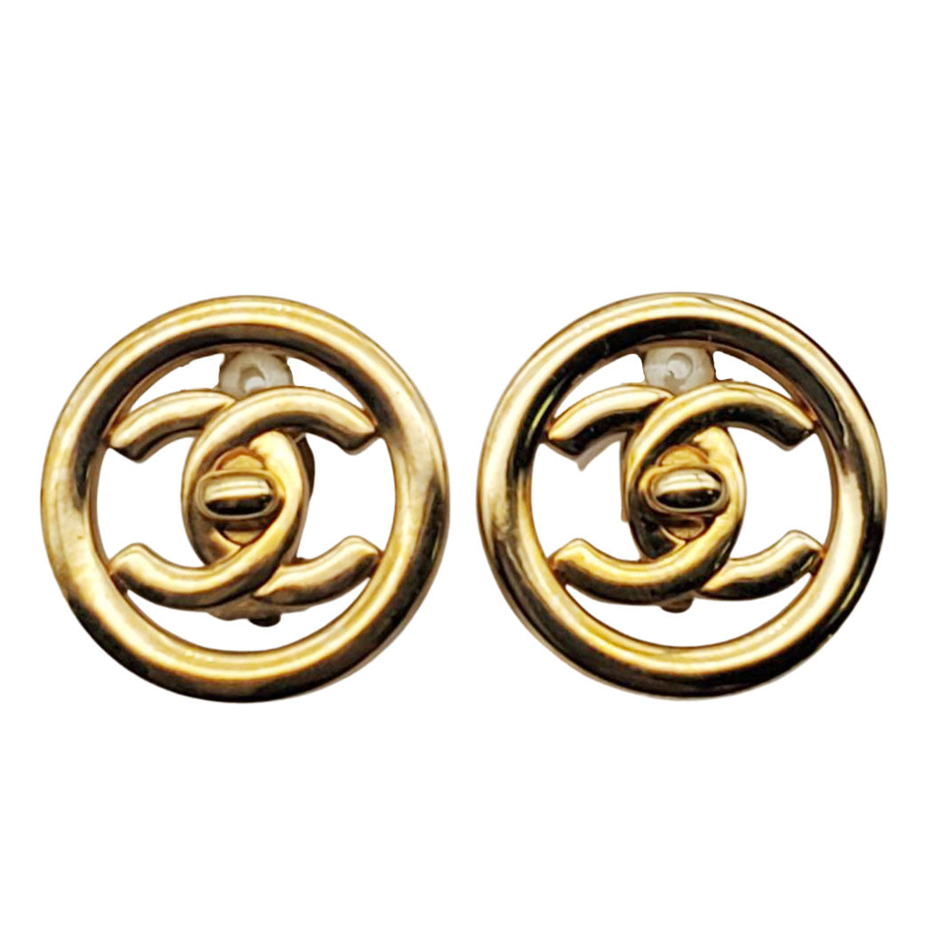 CHANEL シャネル イヤリング GP ゴールド レディース 【中古】