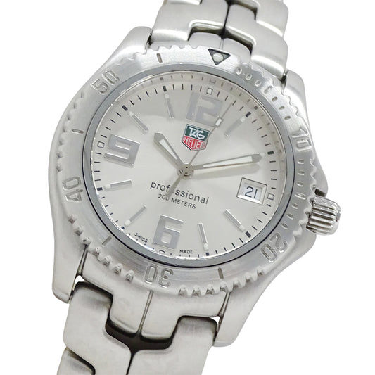 TAG Heuer タグホイヤー リンク WT1212 メンズ 腕時計 デイト クオーツ SS 磨き済み【中古】
