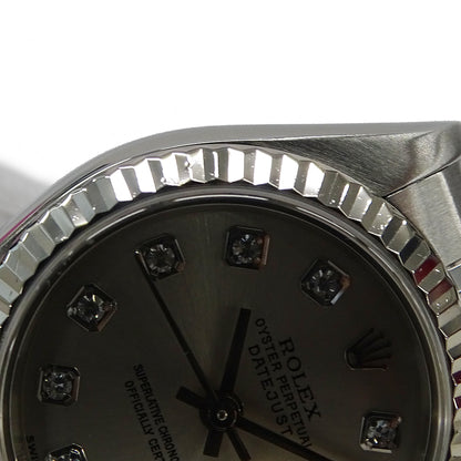 ROLEX ロレックス デイトジャスト 79174G K番 レディース 腕時計 自動巻き AT SS WG ダイヤモンド 磨き済み【中古】