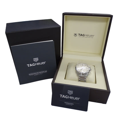 TAG Heuer タグホイヤー カレラ WAR211B BA0782 メンズ 腕時計 自動巻き AT ステンレス 磨き済み【中古】