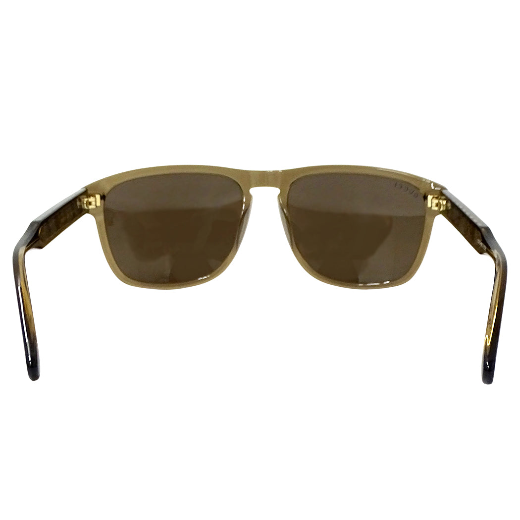 GUCCI グッチ サングラス ライトブラウン GG09115S メンズ 【中古】