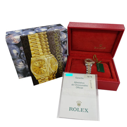 ROLEX ロレックス デイトジャスト 79173G Y番 レディース 腕時計 自動巻き AT SS YG ダイヤモンド 磨き済み【中古】