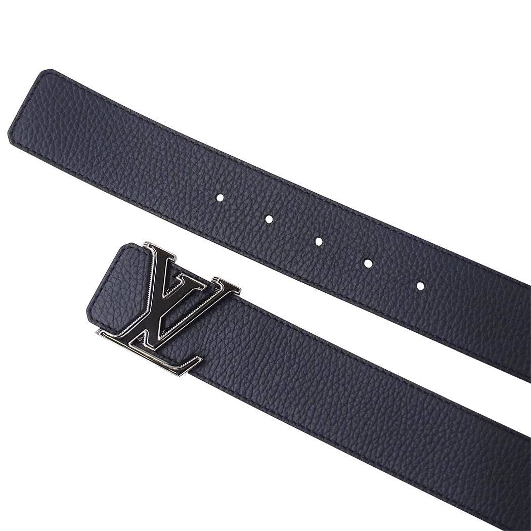 LOUIS VUITTON ルイ・ヴィトン ベルト・LV ティルトリバーストリヨン ネイビー ブラウン M0027 メンズ 【中古】
