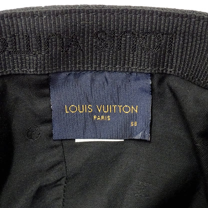 LOUIS VUITTON ルイ・ヴィトン キャスケット モノグラム エッセンシャル キャップ ノワール M76584 キャンバス メンズ 【中古】