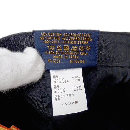 LOUIS VUITTON ルイ・ヴィトン キャスケット モノグラム エッセンシャル キャップ ノワール M76584 キャンバス メンズ 【中古】
