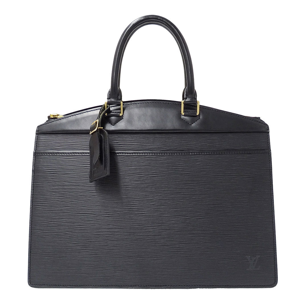 LOUIS VUITTON ルイ・ヴィトン リヴィエラ ハンドバッグ エピ ノワール M48182 エピレザー レディース メンズ 【中古】