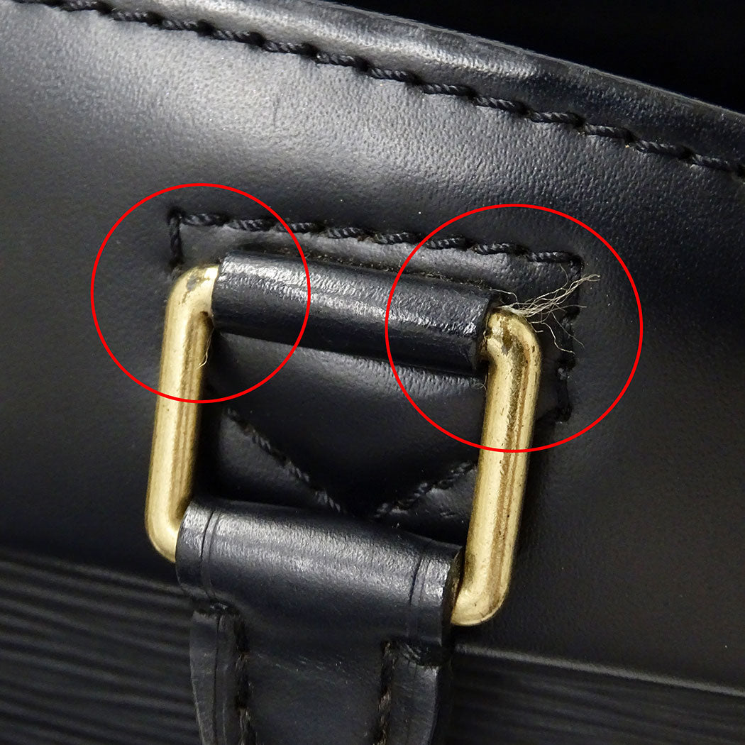 LOUIS VUITTON ルイ・ヴィトン リヴィエラ ハンドバッグ エピ ノワール M48182 エピレザー レディース メンズ 【中古】