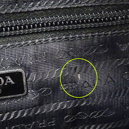 PRADA プラダ ポーチ ブラック 1NE021 ナイロン レディース メンズ 【中古】