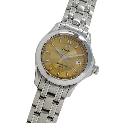 OMEGA オメガ シーマスター 2581.62 レディース 腕時計 デイト クオーツ SS 磨き済み【中古】
