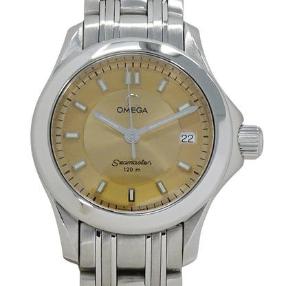 OMEGA オメガ シーマスター 2581.62 レディース 腕時計 デイト クオーツ SS 磨き済み【中古】