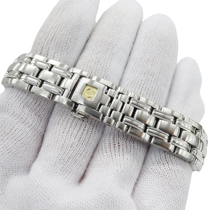 OMEGA オメガ シーマスター 2581.62 レディース 腕時計 デイト クオーツ SS 磨き済み【中古】