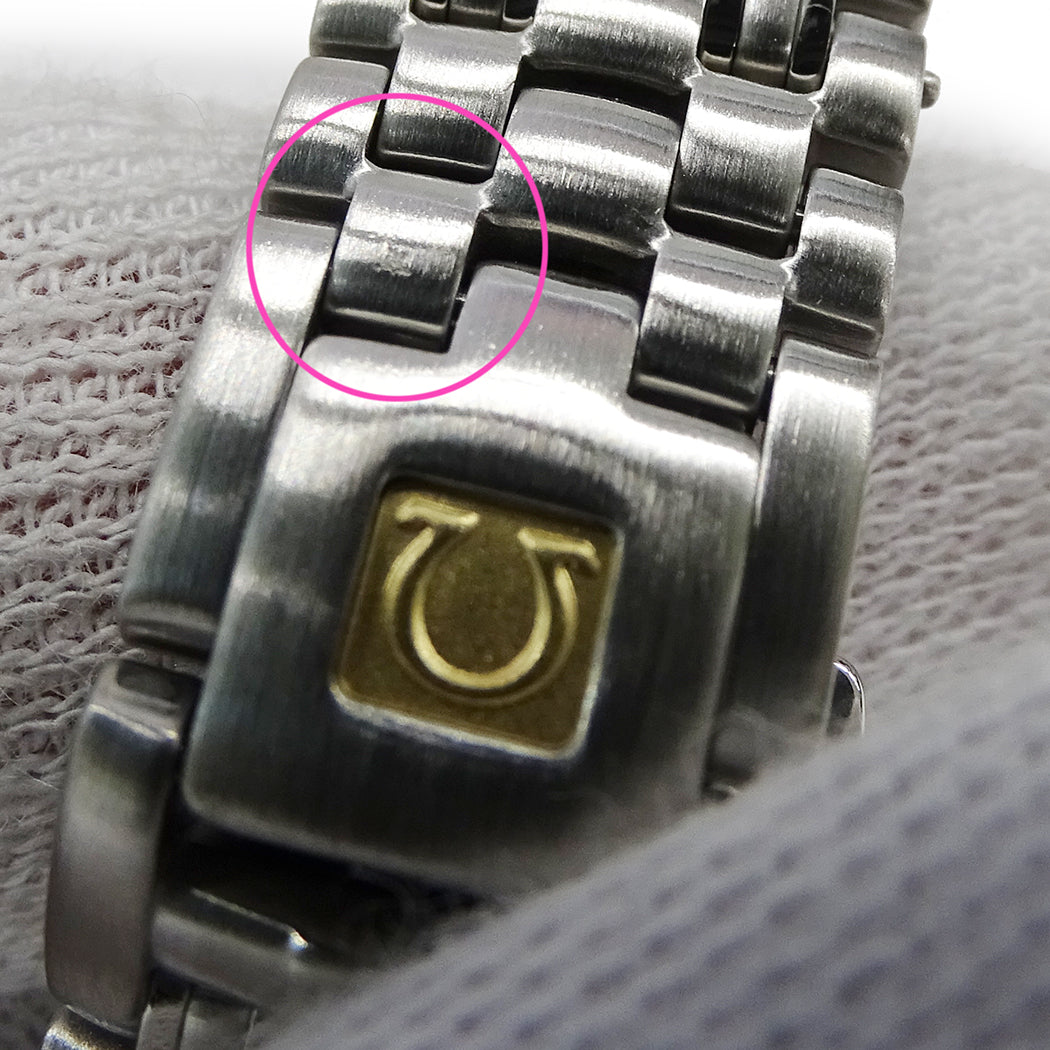 OMEGA オメガ シーマスター 2581.62 レディース 腕時計 デイト クオーツ SS 磨き済み【中古】