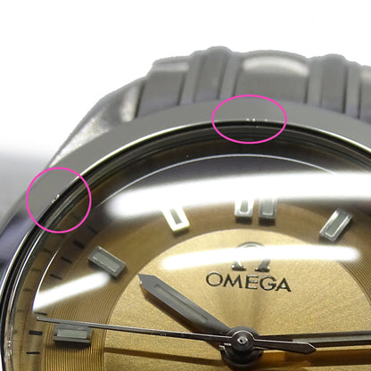 OMEGA オメガ シーマスター 2581.62 レディース 腕時計 デイト クオーツ SS 磨き済み【中古】