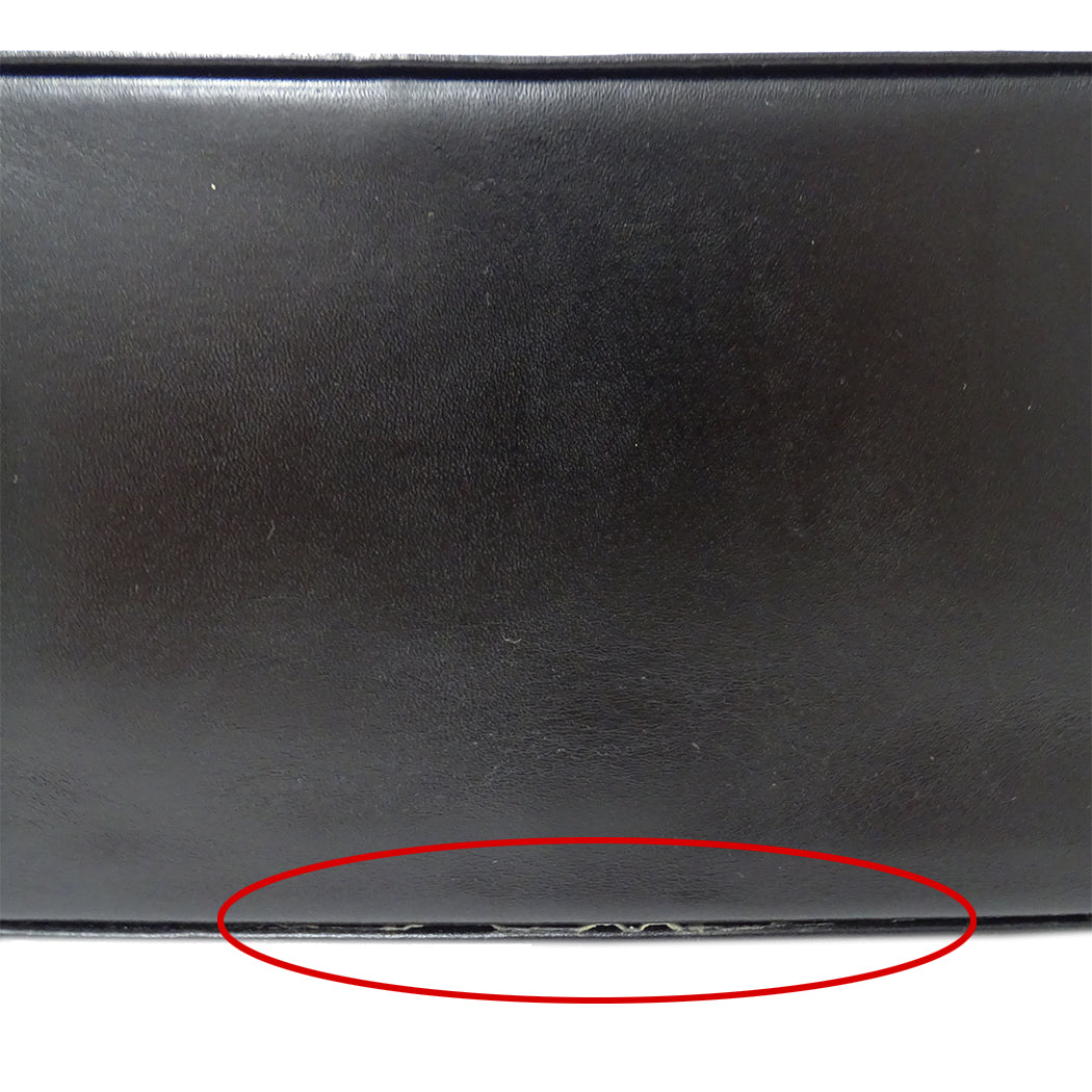 Ferragamo フェラガモ ハンドバッグ ヴァラリボン ブラック レザー レディース 【中古】