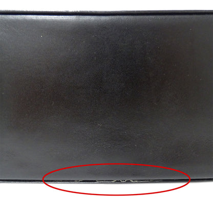 Ferragamo フェラガモ ハンドバッグ ヴァラリボン ブラック レザー レディース 【中古】