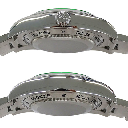 ROLEX ロレックス ミルガウス 116400GV ランダム番 メンズ 腕時計 自動巻き AT ステンレス 磨き済み【中古】