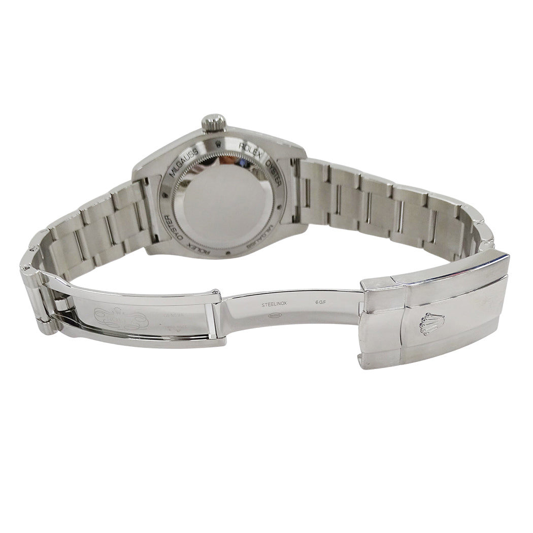 ROLEX ロレックス ミルガウス 116400GV ランダム番 メンズ 腕時計 自動巻き AT ステンレス 磨き済み【中古】