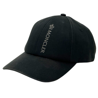 MONCLER モンクレール キャップ ブラック コットン レディース メンズ 【中古】