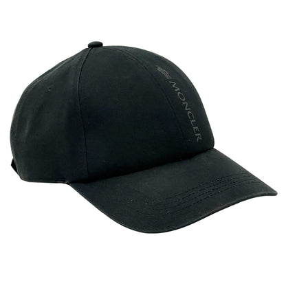 MONCLER モンクレール キャップ ブラック コットン レディース メンズ 【中古】
