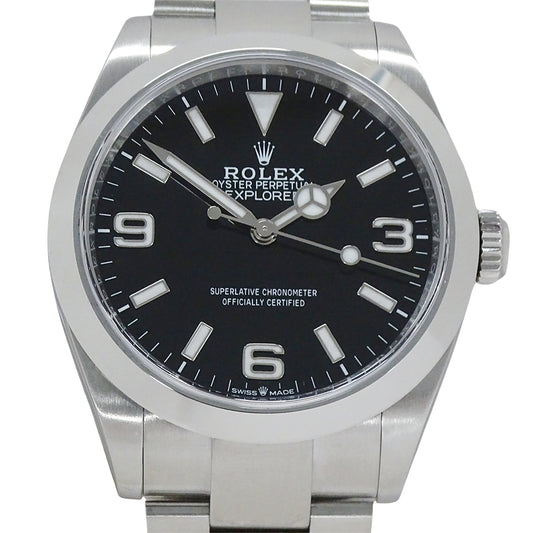 ROLEX ロレックス エクスプローラー40 224270 ランダム番 メンズ 腕時計 自動巻き SS 磨き済み【中古】