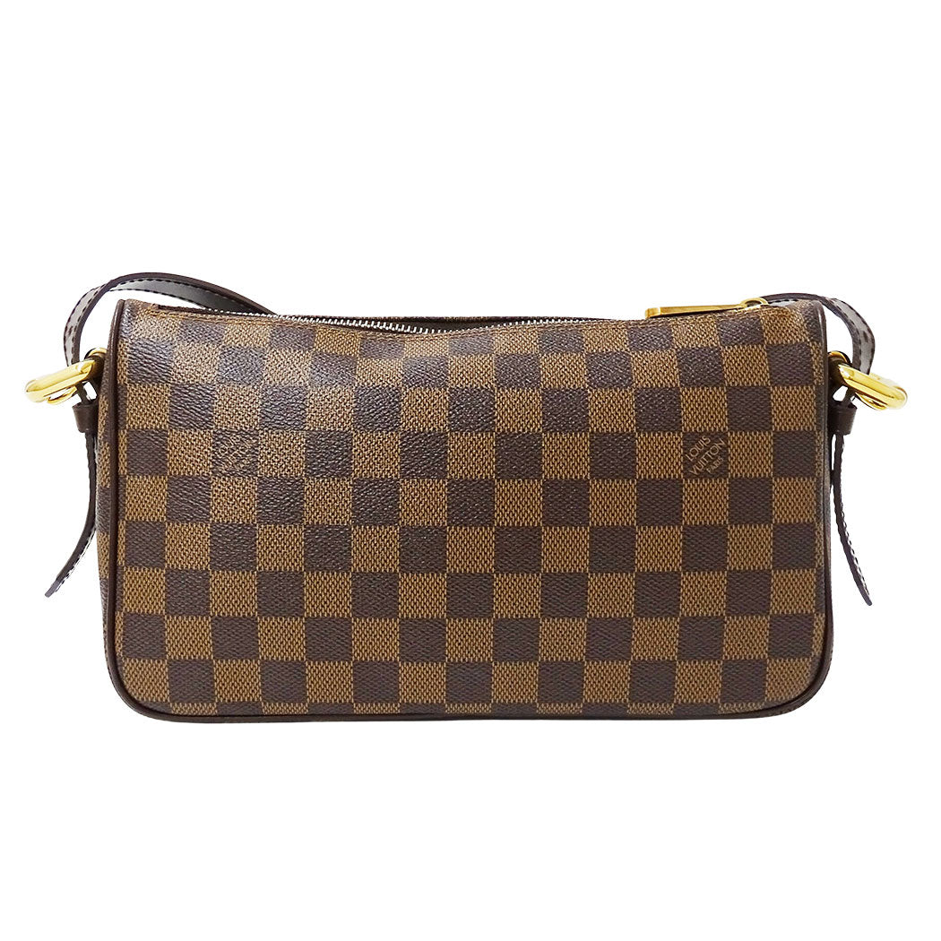 LOUIS VUITTON ルイ・ヴィトン ラヴェッロGM ショルダーバッグ ダミエ ブラウン N60006 ダミエキャンバス レディース 【中古】