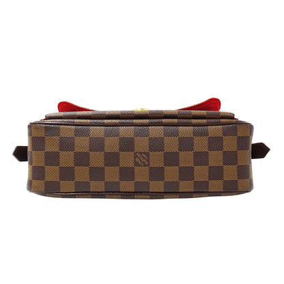LOUIS VUITTON ルイ・ヴィトン ラヴェッロGM ショルダーバッグ ダミエ ブラウン N60006 ダミエキャンバス レディース 【中古】