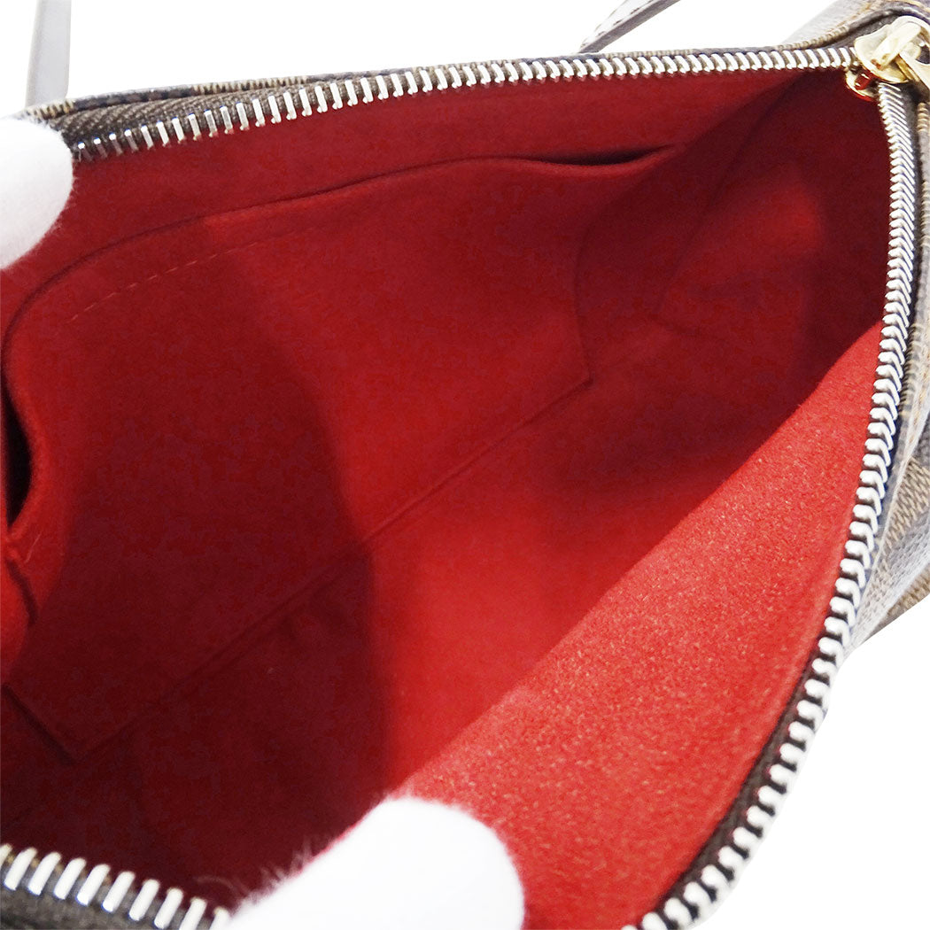 LOUIS VUITTON ルイ・ヴィトン ラヴェッロGM ショルダーバッグ ダミエ ブラウン N60006 ダミエキャンバス レディース 【中古】